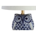 thumbnail image 5 of JONATHAN Y Justina 16" Ceramic Mini LED Table Lamp, Blue/White, JYL3014A, 5 of 6