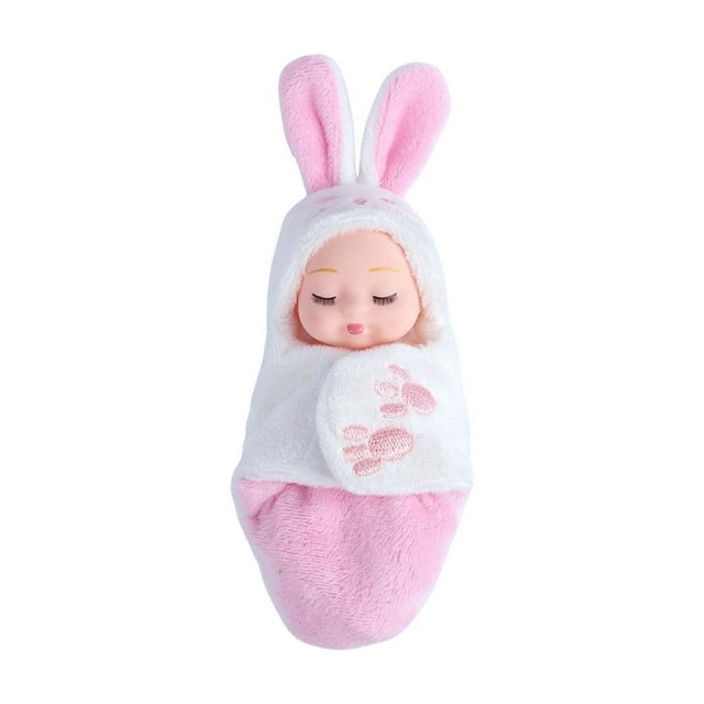Aodebiao Movable Mini Doll with Animal Costumes - Washable PVC Realistic Toy for Birthday Gift - Interactive Play Companion for Hand-Eye Coordination & Fun Learning