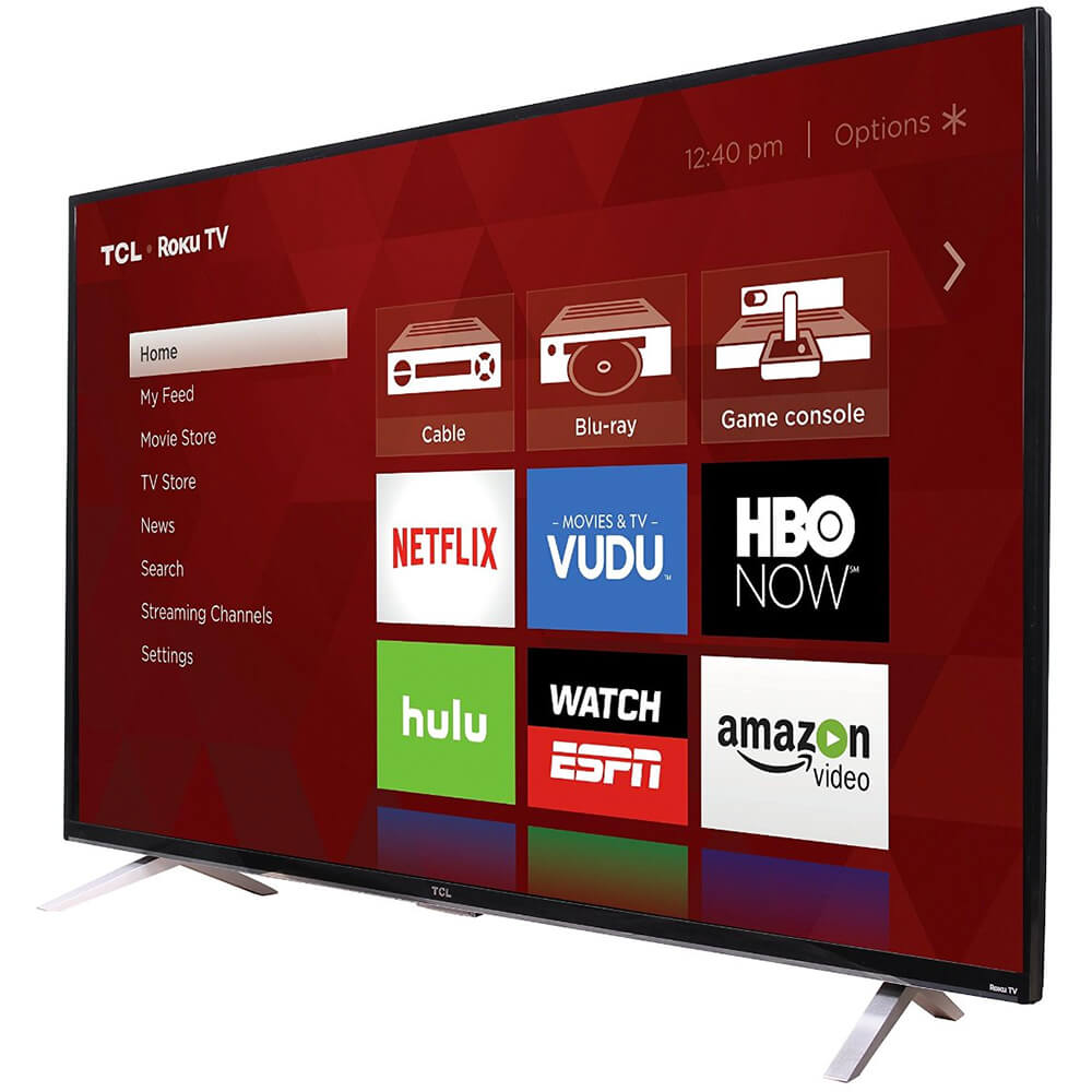 TCL 65US5800 65-Inch 4K Ultra HD Roku Smart LED TV (2016 Model) - image 4 of 8