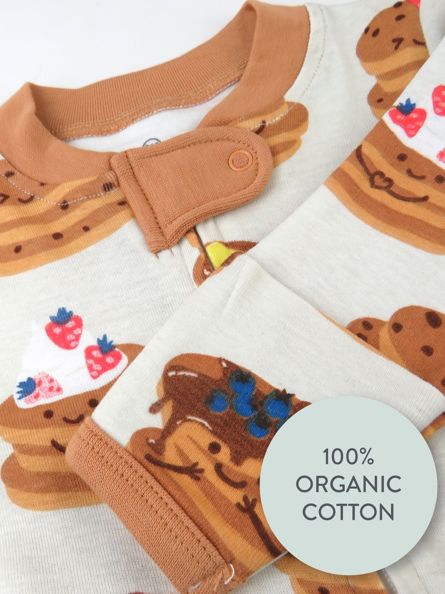 Honest Baby Clothing Organic Cotton Boy or Girl Long Sleeve Sleep N Play, Newborn to 9 Months