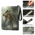 thumbnail image 4 of Game Card Storage Bag Collectible Trading Card Albums The 4-Pocket Card Binder With 50-Page Sleeve Can Hold 400 Game Cards Super Cool Dinosaur, 4 of 6