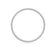 thumbnail image 1 of 24inch Wheelchair Rear Wheel Tire Replace Parts Solid Tires Rear Wheel Grey Airless, 1 of 9