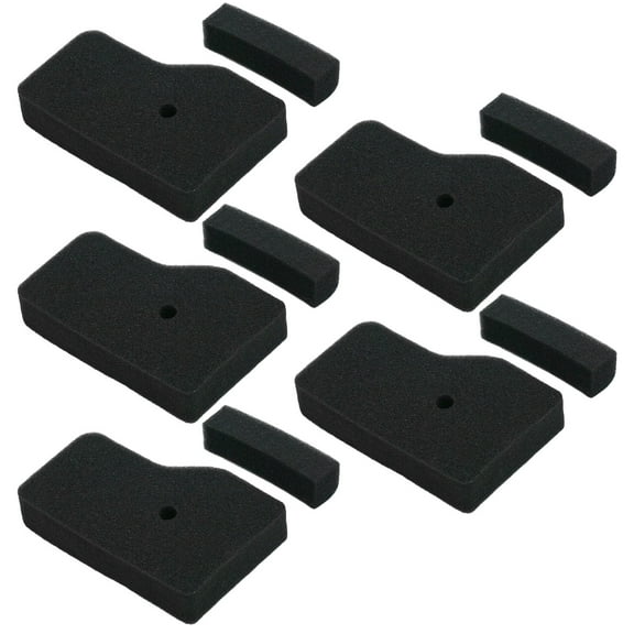 5-Pack Air Filters for Honda 17211-Z07-000 with 17218-Z07-000 Outer Filter