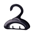 thumbnail image 1 of xiaxaixu Wardrobe Bag Hook Rack, Solid Color Plastic Arch Backpacks Satchels Organizer Storage Rack Holder, 1 of 6