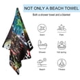 thumbnail image 3 of Ghostbusters Movie Beach Towel Microfiber Soft Absorbent Quick-Dry Bath Towel 130x80cm for Bathroom Shower Guests Pool Swimming Camp Holiday Gym for Kid Adult, 3 of 8