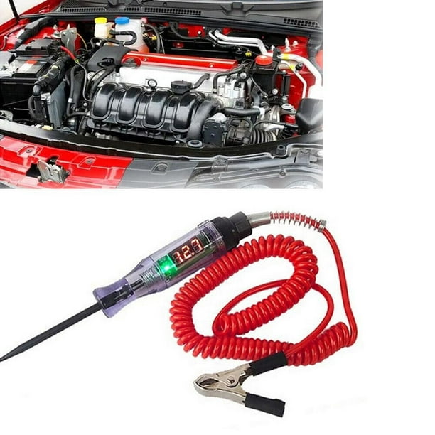 Fule 3/6/12/24VDC Digital Electric Voltage Circuit Tester Automotive
