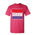 thumbnail image 1 of Tee Hunt Working Hard Playing Hard T-Shirt American Patriot Inspirational Mens Shirt, Hot Pink, XX-Large, 1 of 5