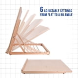 US Art Supply Extra Large Adjustable Drawing Board - 26" X 21" With 2 Sketch Pads