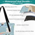 thumbnail image 3 of Extra Large Picnic Beach Blanket Waterproof Sand Proof Portable Outdoor Mat Hello Deer Face 80x118, 3 of 9