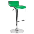 thumbnail image 4 of Flash Furniture Plastic Adjustable Bar Stool in Orange, 4 of 8