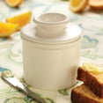 thumbnail image 6 of Butter Bell® Crock – Classic Ivory Matte Ceramic Butter Holder with Lid, Keeper for Spreadable Butter, 6 of 10
