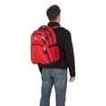 thumbnail image 2 of Mochila High Sierra Swerve carmesí/negra para portátil de 17 pulgadas, 2 of 4
