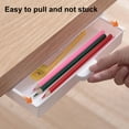 thumbnail image 4 of 1Pcs under Desk Drawer Storage Organizer Adhesive Pull Out Drawers Slide Out Hidden Desk Organizer for Home Office with Easy No Drill Installation, 4 of 9