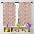 thumbnail image 5 of Blackout Kids Curtains,Pink Cartoon Unicorn Cloud Pattern Childrens Insulated Curtains Set Of 2,Bedroom Essentials,Toddler Room Decor 42"x54", 5 of 5