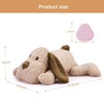 thumbnail image 3 of Moropaky Puppy Heartbeat Toy,  Dog Behavioral aid Toy for Puppies Sleep Aid Separation Anxiety Soother Cuddle, Brown, 3 of 5