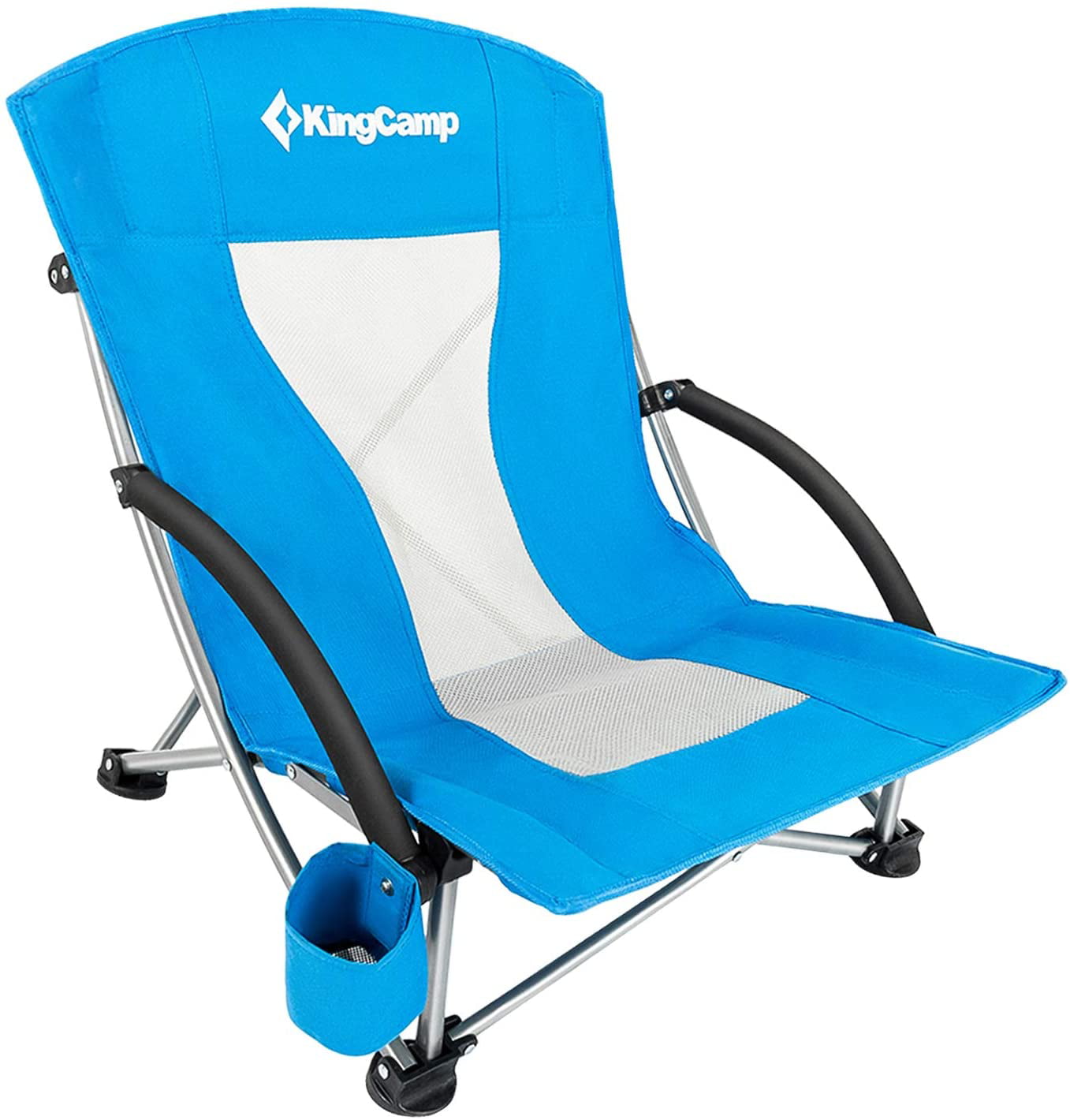  Double Seat Folding Beach Chair for Large Space