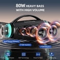 thumbnail image 2 of Altavoz Bluetooth ZEALOT S97 80W inalámbrico a prueba de agua, 2 of 7