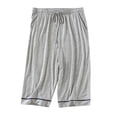 thumbnail image 1 of Pantalones cortos de pijama de verano para hombre: ropa de estar por casa holgada con cintura elástica, disponible en tallas grandes, S-XXXXXL, 1 of 3