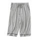 thumbnail image 1 of Pantalones cortos de pijama de verano para hombre: ropa de estar por casa holgada con cintura elástica, disponible en tallas grandes, S-XXXXXL, 1 of 3