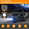 thumbnail image 3 of HLWDFLZ Car Emergency Kit with Portable Air Compressor - Roadside Assistance Emergency Kit, Winter Trave Assistance, Safety Emergency Kit for Cars, Trucks (Orange), 3 of 9