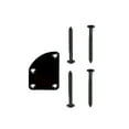 thumbnail image 2 of Dalazy 4 Holes Guitar Neck Plate Mounting with Screws Instrument Repairing Board Maintenance Accessory Professional Learner Black, 2 of 8