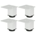 thumbnail image 2 of 4 piezas de patas de sofá de aleación de aluminio cuadradas ajustables para gabinete, herrajes para muebles de 60 mm, 2 of 15