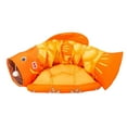 thumbnail image 1 of Tubo para mascotas jinwen con cojín lavable para gatos amarillo tipo túnel, 1 of 3