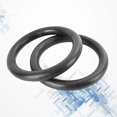 thumbnail image 4 of 1 Pair ABS Fitness Gym Rings Gymnastic Rings Pull-up Rings for Body Strength Power Chin Up Training Workout (Black), 4 of 4