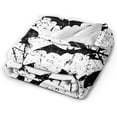 thumbnail image 3 of Halloween Bat Throw Blanket Super Soft Warm Bed Blankets for Couch Bedroom Sofa Office Car, All Season Cozy Flannel Plush Blanket for Girls Boys Adults, 50"X40", 3 of 7