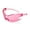 Pink, variant on FEISEDY Futuristic Sunglasses, Fashion Alien Y2K Wrap Around for Women Men B4135