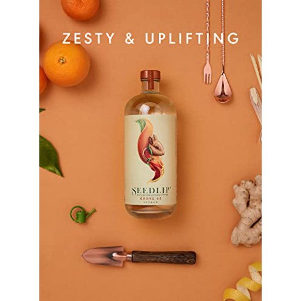 Seedlip NonAlcoholic Spirits Trio Bundle Grove 42, Garden 108 and
