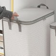 thumbnail image 4 of Great promotion! Heavy Duty Oversized Storage Bag, Foldable Blanket Bag, Closet Storage Bag With Handles For Storing Clothing, Quilts, Blankets, 4 of 4