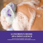 Spa Luxetique Bath and Body Gift Sets for Women, Lavender Gift Baskets Kits Elegant Gifts for Mom, Her Self Care Relaxing, 8 Pcs