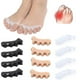 thumbnail image 2 of 4pcs Soft Silicone Bunion Toe Corrector Nail Protector, 2 of 4