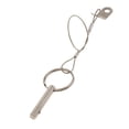 thumbnail image 1 of Pernos de Superiores de material acero Inoxidable Bimini con Lanyard Dia 0.24inch, Longitud 1.57inch, Longitud Del Cordón 9.84inch shamjiam Pin de liberación rápida para barco, 1 of 7