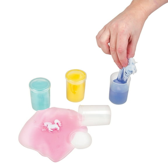 Unicorn in Rainbow Putty - Party Favors - 12 Pieces