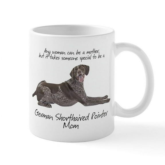 CafePress - Pointer Mom Mug - 11 oz Ceramic Mug - Novelty Coffee Tea Cup