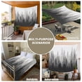thumbnail image 6 of Vintage Forest Grey, Tapestry for Bedroom Wall Hanging Tapestry, Modern Gradient Aesthetics Color Decor Ceiling Backdrop Tapestries Poster Blanket Wall Decor for Teens Room Living Room Dorm 59" x 90", 6 of 8