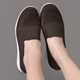 thumbnail image 5 of Zapatos Para Correr Mocasines informales para mujer, zapatillas informales transpirables para deportes al aire libre (42 marrón) Ndcxsfigh Para Estrenar, 5 of 5