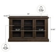 thumbnail image 6 of BELLEZE Modern Farmhouse Wood Sideboard Buffet - Liam (Dark Walnut), 6 of 7