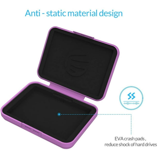 Etui de protection pour disque dur portable 2,5 pouces - Bleu - Orico