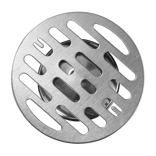 Desagüe de piso de ducha CHAO cuadrado de 4 pulgadas de acero inoxidable con filtro extraíble