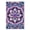 Purple Boho Flower Blossom, variant on Yuyamidu Purple Golf Towel Boho Flower Blossom Golf Bags Cleaning Towel Golf Accessories for Women Soft and Comfortable Easy to Carry