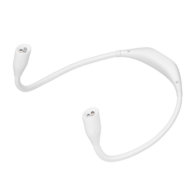 Lampe de Cou Rechargeable USB, Lampe de Lecture LED Flexible à 360°, 4 Perles de Lampe LED Haute Luminosité, Réglage de la Température de Couleur à Trois Vitesses, pour Réparation de Course