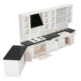 thumbnail image 3 of Comptoir de Bar pour Maison de Poupée, Ensemble d'Armoires de Cuisine pour Maison de Poupée, Beau Design, Exécution Exquise pour la Décoration de Maison de Poupée, 3 of 8
