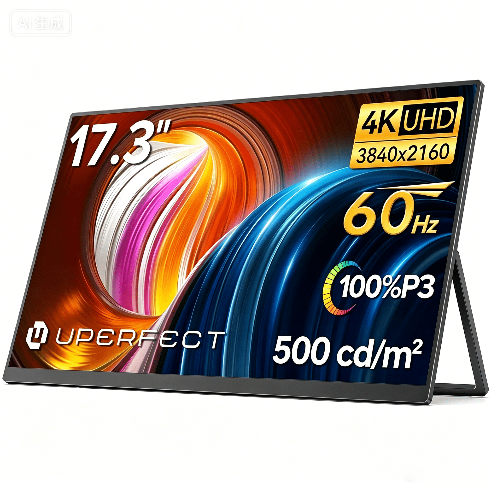 UPERFECTPortableMonitor18.5インチ120㎐？60Hz？ UPERFECT 18 UMax - Slim & Lightweight 18.5