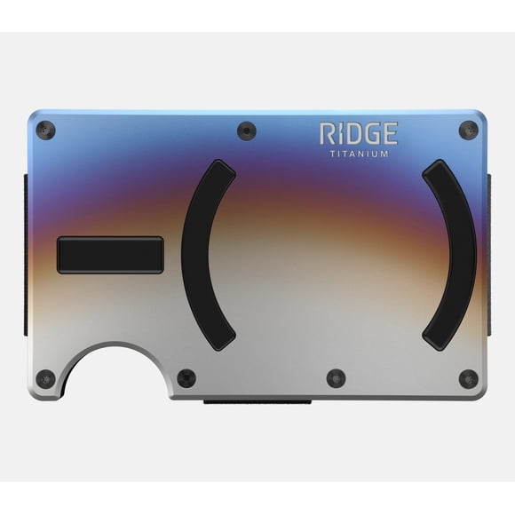 Cartera The Ridge Burnt Titanium RFID para hombre con Magsafe