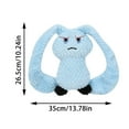 thumbnail image 2 of Long Ears Rabbit Dog Squeaker Toy with Crinkle Paper, Stuffed, for Interactive Play & Teeth Cleaning, 2 of 5