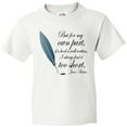 thumbnail image 3 of Inktastic Jane Austen Book Quote Youth T-Shirt, 3 of 5