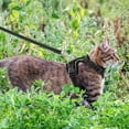 thumbnail image 2 of Cat Harness and Leash Set- Escape Proof Reflective Cat Vest Harness for Walking Training Travel Hiking Outdoor - Adjustable Soft Mesh Breathable Pet Harness Comfort fit Cats, 2 of 7